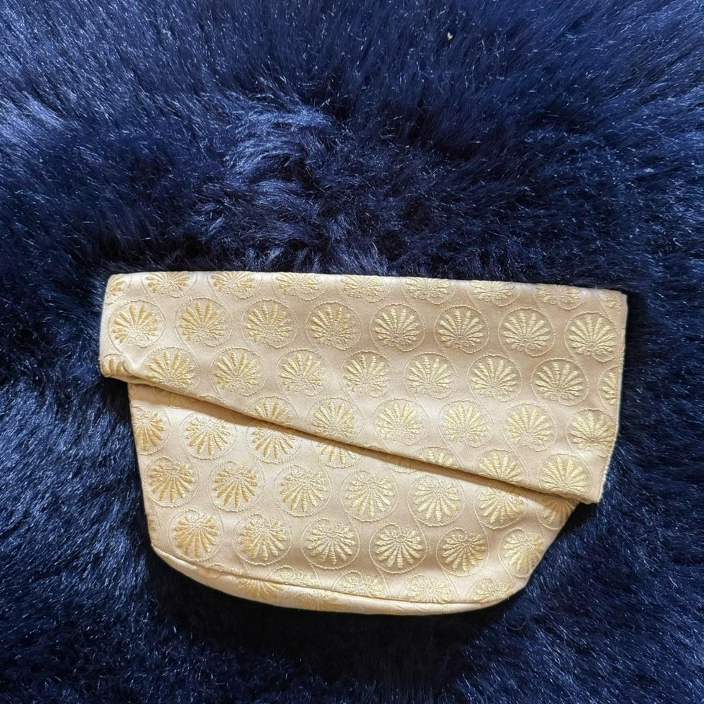 Handmade Gold Clutch Bag